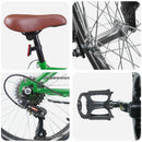 vidaXL Gyerek Bicikli 24 Hüvelyk 6-Speed 8-12 éves korig Zöld