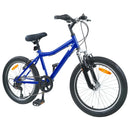 vidaXL Gyerek Bicikli 24 Hüvelyk 6-Speed 8-12 éves korig Sötét kék