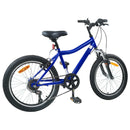 vidaXL Gyerek Bicikli 24 Hüvelyk 6-Speed 8-12 éves korig Sötét kék