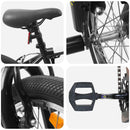 vidaXL BMX Bicikli 20 Hüvelyk 9 éves kor felett ajánlott Fekete