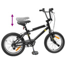 vidaXL BMX Bicikli 20 Hüvelyk 9 éves kor felett ajánlott Fekete