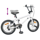 vidaXL BMX Bicikli 20 Hüvelyk 9 éves kor felett ajánlott Fehér