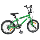 vidaXL BMX Bicikli 16 Hüvelyk 5-8 éves korig való Zöld