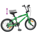 vidaXL BMX Bicikli 16 Hüvelyk 5-8 éves korig való Zöld