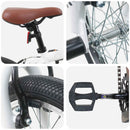 vidaXL BMX Bicikli 20 Hüvelyk 9 éves kor felett ajánlott Fehér