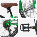 vidaXL Hegyi Bicikli 24 Hüvelyk 6-Speed 8-12 éveseknek való Zöld