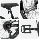 vidaXL Hegyi Bicikli 20 Hüvelyk 6-Speed 5-8 éves korig való Fekete