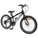 vidaXL Hegyi Bicikli 24 Hüvelyk 6-Speed 8-12 éveseknek való Fekete