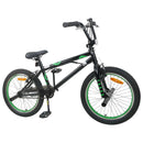 vidaXL BMX Bicikli 20 Hüvelyk 9 éves kor felett ajánlott Fekete