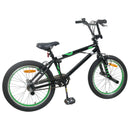 vidaXL BMX Bicikli 20 Hüvelyk 9 éves kor felett ajánlott Fekete