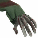 vidaXL Halloween zombi dekoráció SPOOKA Zöld 110 x 50 x 21 cm