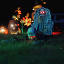 vidaXL Halloween zombi dekoráció SPOOKA Zöld 110 x 50 x 21 cm