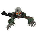 vidaXL Halloween zombi dekoráció SPOOKA Zöld 110 x 50 x 21 cm