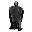 vidaXL Halloween Grim Reaper Fekete 60 x 60 x 155 cm Poliészter