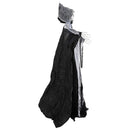 vidaXL Halloween Grim Reaper Fekete 60 x 60 x 155 cm Poliészter