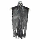 vidaXL Halloween Függő Szellem 3 pcs Fekete 66 x 110 cm Poliészter