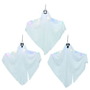 vidaXL Halloween Függő Szellem 3 pcs Fehér 52 x 62 cm Poliészter