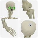 vidaXL Halloween Csontváz Fehér 155 x 38,5 cm Polipropilén