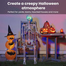 vidaXL Halloween Csontváz Fehér 155 x 38.5 cm Műanyag