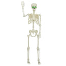 vidaXL Halloween Csontváz Fehér 155 x 38,5 cm Polipropilén