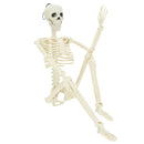 vidaXL Halloween csontváz 2 pcs Fehér 85 cm PVC