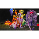 vidaXL Halloween Dekoráció Skeleton 2 pcs Fehér Polipropilén