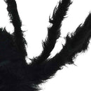 vidaXL Halloween Pók Dísz 3 pcs Fekete 150 cm Poliészter és acél