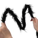 vidaXL Halloween Pók Dísz 3 pcs Fekete 150 cm Poliészter és acél