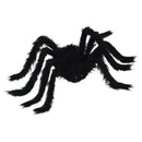 vidaXL Halloween Pók Dísz 6 pcs Fekete 75 cm Poliészter és acél