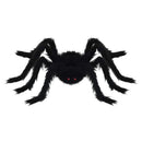 vidaXL Halloween Pók Dísz 6 pcs Fekete 75 cm Poliészter és acél