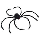 vidaXL Halloween pók díszítés pókhálóval 4 pcs Fekete és fehér