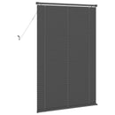 vidaXL Zsaluzia Ezüst Szürke 150 x 70 cm PVC