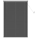 vidaXL Zsaluzia Ezüst Szürke 150 x 70 cm PVC