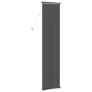 vidaXL Zsaluzia Ezüst Szürke 213 x 60 cm 25 mm PVC