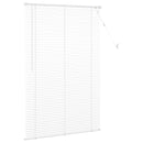 vidaXL Zsaluzia Fehér 150 x 80 cm 25 mm PVC