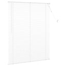 vidaXL Zsaluzia Fehér 150 x 120 cm PVC