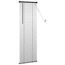 vidaXL Zsaluzia Fekete 150 x 60 cm 25 mm PVC