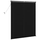 vidaXL Zsaluzia Fekete 150 x 120 cm 25 mm PVC