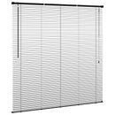 vidaXL Zsaluzia Fekete 150 x 160 cm 25 mm PVC