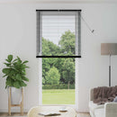 vidaXL Zsaluzia Fekete 213 x 100 cm PVC