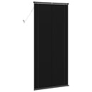 vidaXL Zsaluzia Fekete 213 x 100 cm PVC