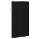 vidaXL Zsaluzia Fekete 213 x 110 cm PVC