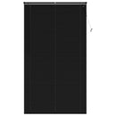 vidaXL Zsaluzia Fekete 213 x 110 cm PVC