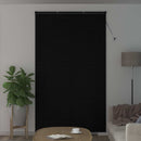 vidaXL Zsaluzia Fekete 213 x 140 cm PVC