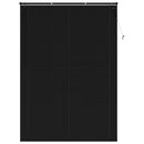 vidaXL Zsaluzia Fekete 213 x 140 cm PVC