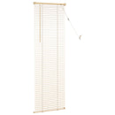 vidaXL Zsaluzia Világos barna mintával 150 x 50 cm 25 mm PVC