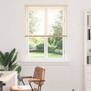vidaXL Zsaluzia Világos barna mintával 150 x 80 cm PVC