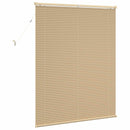 vidaXL Zsaluzia Világos barna mintával 150 x 110 cm 25 mm PVC