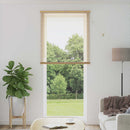 vidaXL Zsaluzia Világos barna mintával 213 x 70 cm 25 mm PVC