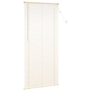 vidaXL Zsaluzia Világos barna mintával 213 x 70 cm 25 mm PVC
